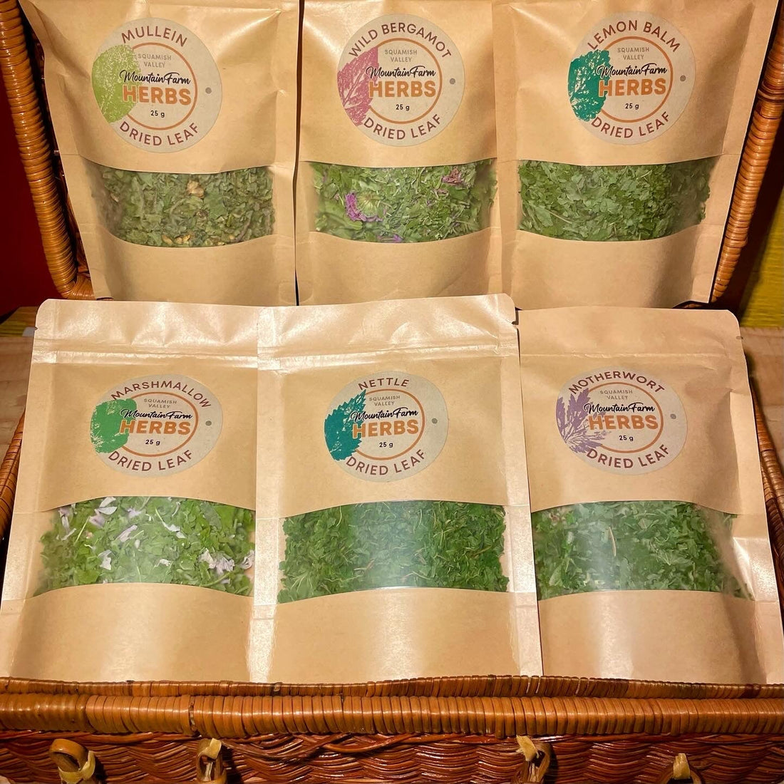 Growing & gathering - Dried Bulk Herbs